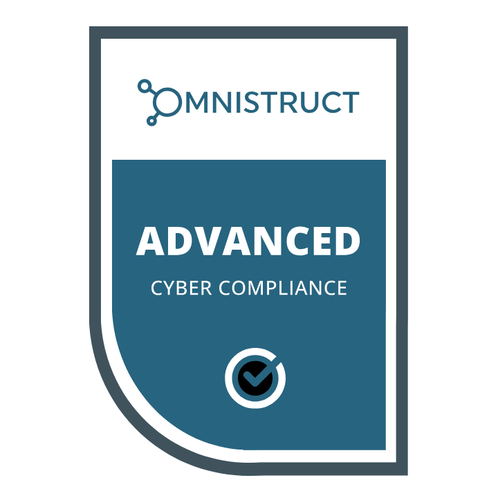 Omnistruct Advanced Cyber Compliance Badge