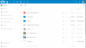 NextCloud Screenshot